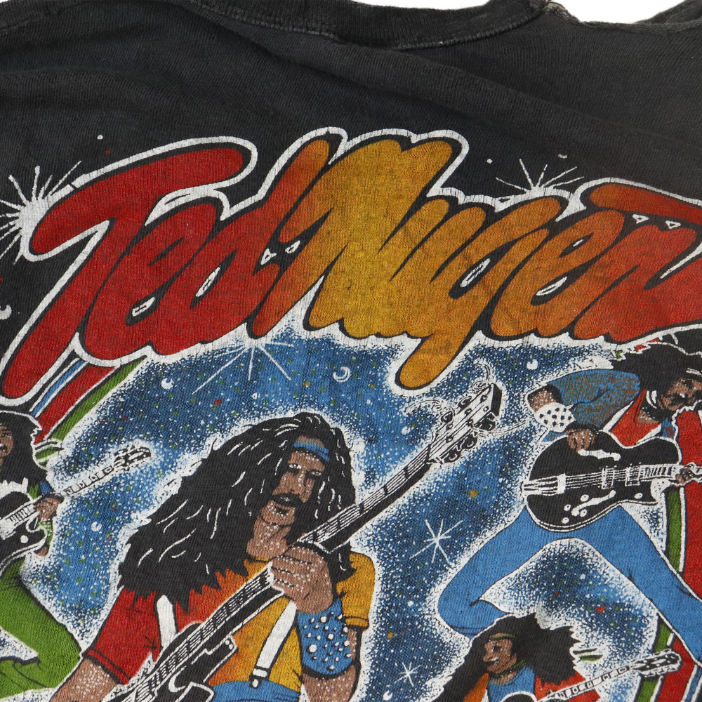 Vintage 80s Ted Nugent Legend Valley Jam Graphic T-Shirt Size M - Picture 7 of 8